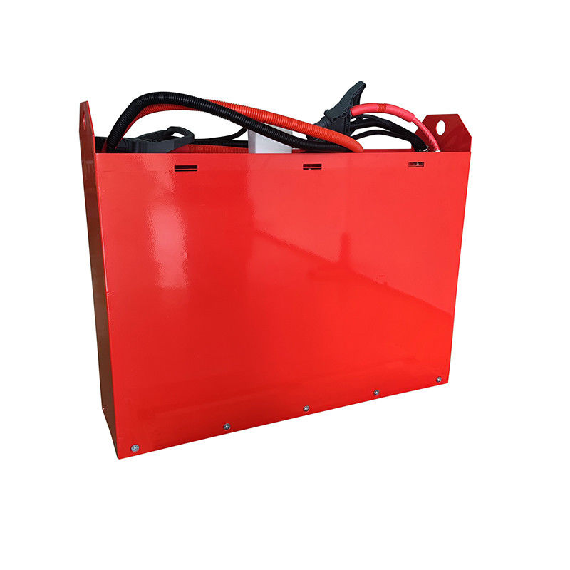 Batería de Linde para camiones de paletas de litio de ciclo profundo Baterías de carretillas elevadoras de horquilla Conjunto 25.6V 202AH 160A Enchufe