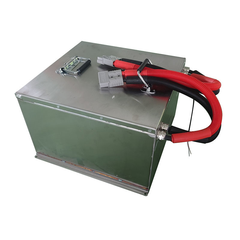 Tiempo de recarga corto Batería de carretilla elevadora de iones de litio de 48 V para diversas aplicaciones y 12 kg de peso ligero