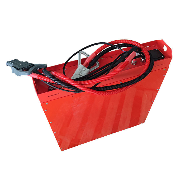 Batería eléctrica de conector para paletas con rango de protección de -20 °C a 60 °C contra la sobre descarga