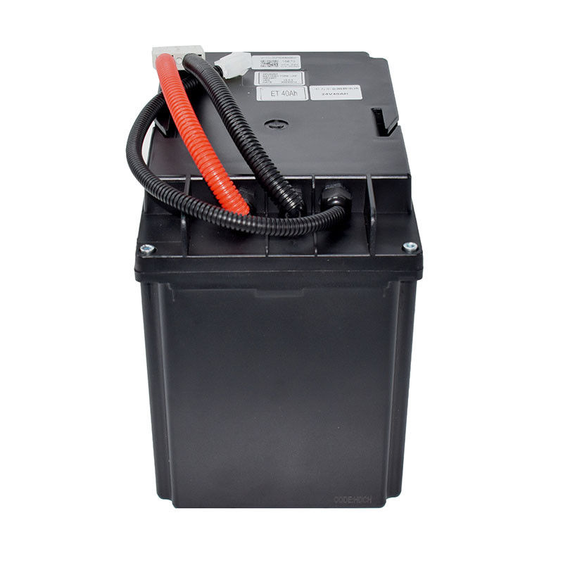 Batería de litio de 24 V para camiones de paletas con tiempo de descarga de 2-3 horas para vehículos de almacén