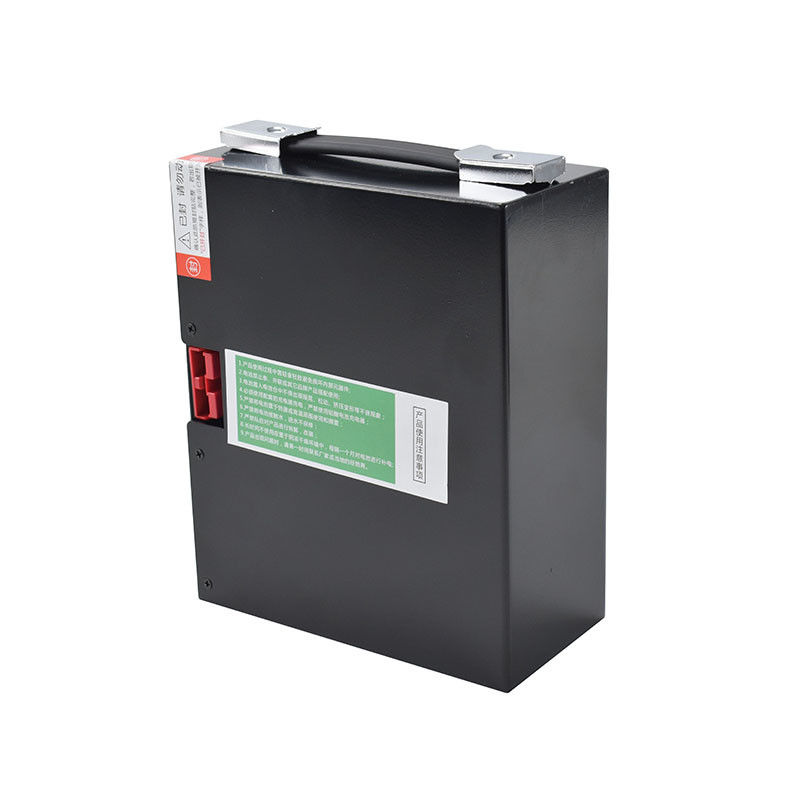 Batería de montacargas de iones de litio de 48 voltios 10AH 175 * 85 * 210mm para CBD15-WS y PC1.5