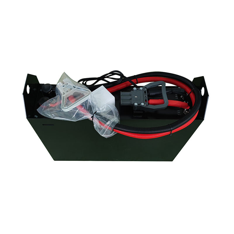 25Batería eléctrica para carretillas elevadoras de 6 voltios de tamaño compacto 645x200x560 mm para uso industrial