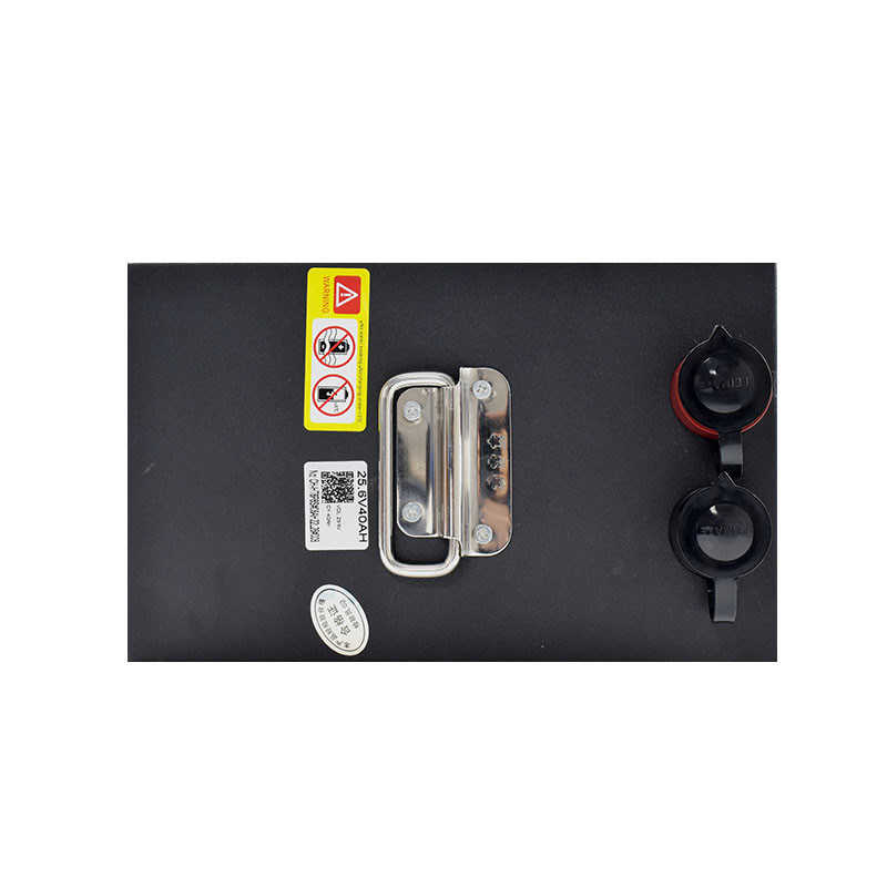 25Batería para camiones elevadores de litio negro de tensión de.6V para entornos de trabajo pesado