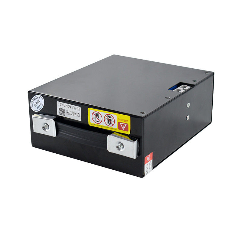 188*85.5*215.5mm Dimensiones Batería de montacargas de iones de litio de 48 voltios con capacidad de 10AH