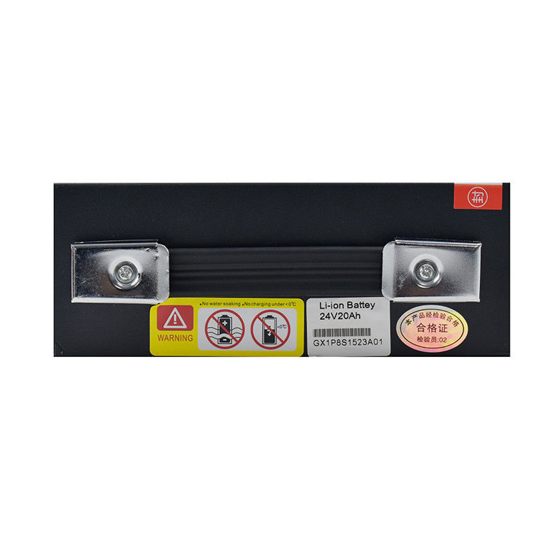 Batería de camión de paletas negro 24V 20AH Capacidad 197*74*260mm Tiempo de descarga 2-3 horas