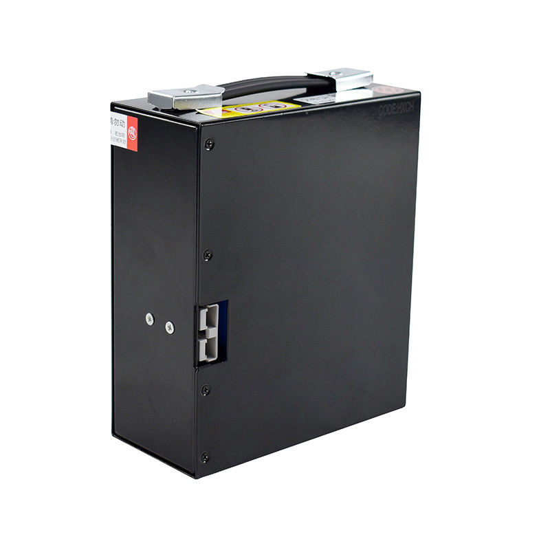 Batería para camiones de paletas de 48V 188*85.5*215.5mm Negro para equipos de transporte de mercancías