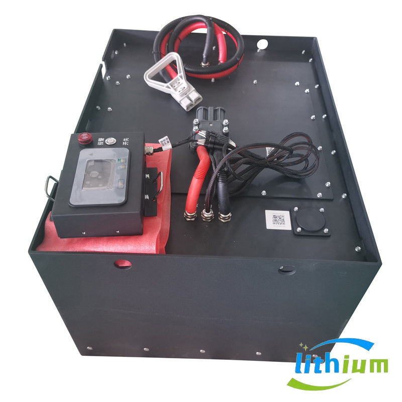 51.2V 346ah Batería de montacargas de hierro de litio con batería de almacenamiento Cargador de batería 830X630X465mm