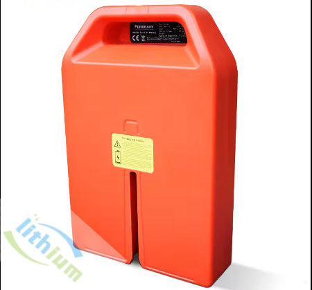 Batería de montacargas de litio LFP de iones de litio 24V 36AH recargable para montacargas de paletas eléctricas