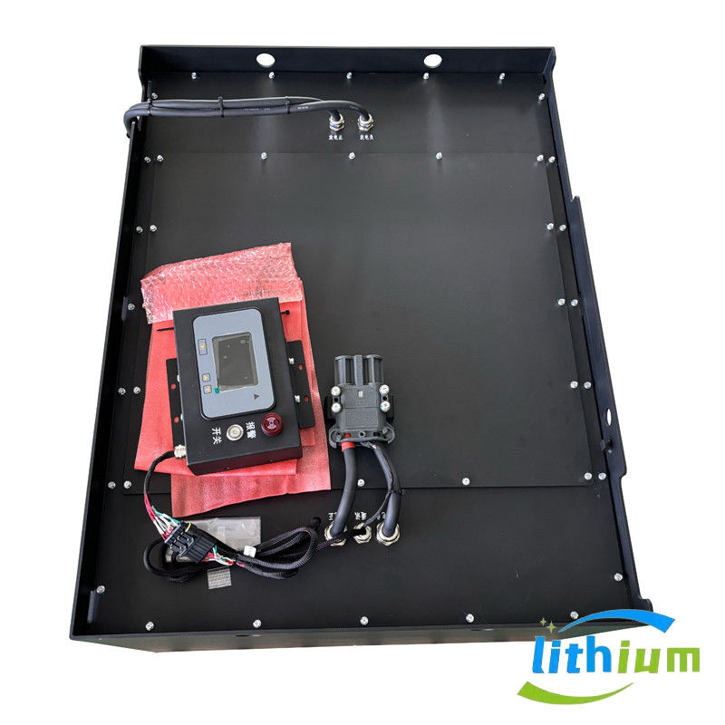 51.2V 460ah Batería de tracción de litio con panel solar con montacargas de marca Nichiyu