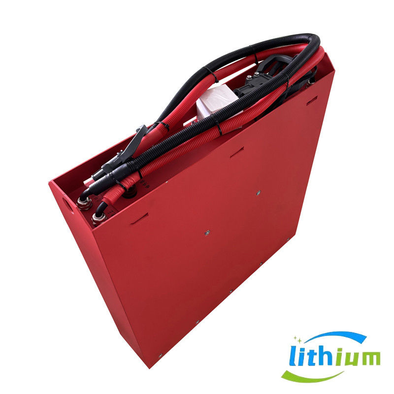 Precio mayorista 25,6V 202ah Batería recargable de iones de litio para carretillas elevadoras / Agv / barredores