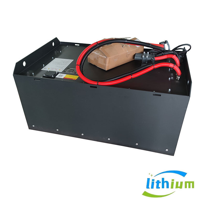 Batería de almacenamiento de litio con BMS para carretillas elevadoras pesadas, camiones de paletas, carritos de golf