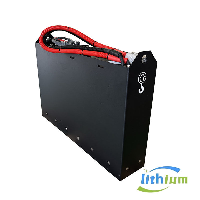 China Nueva Tecnología Batería Recargable LiFePO4 Para Carreta elevadora de marca de Corea Con Bluetooth