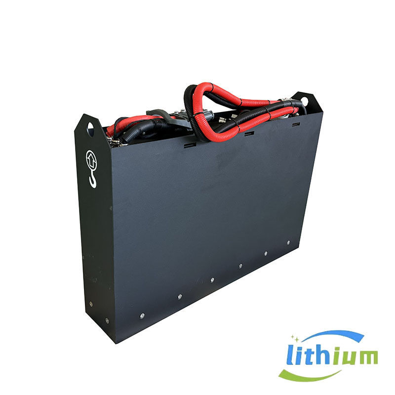 China Nueva Tecnología Batería Recargable LiFePO4 Para Carreta elevadora de marca de Corea Con Bluetooth
