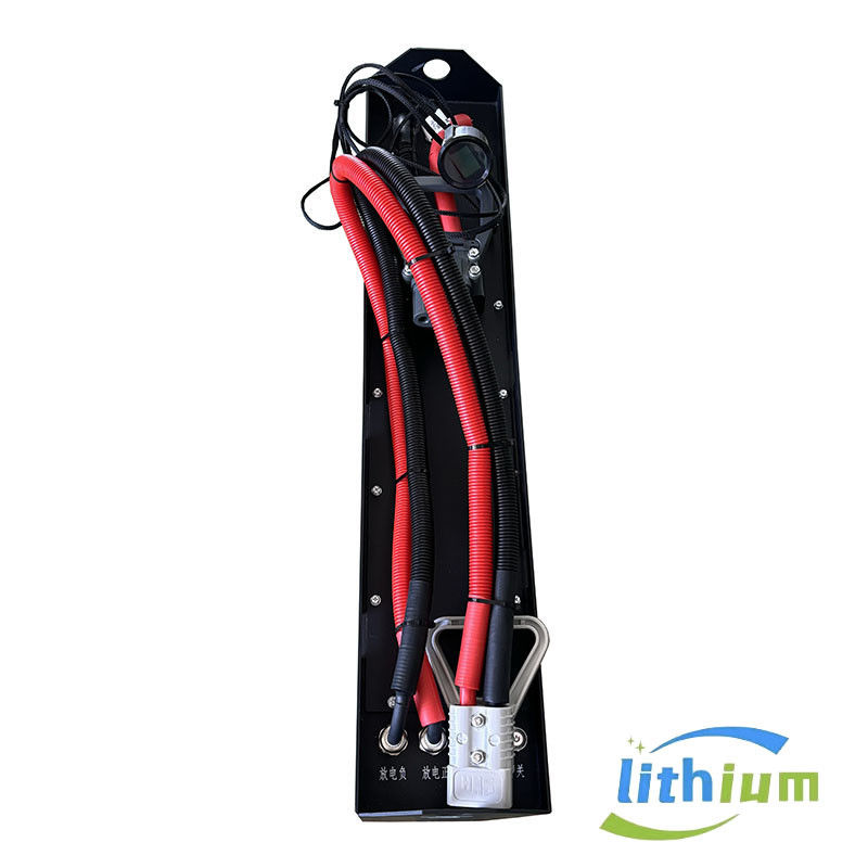 Batería de litio de alta calidad de la marca coreana con elevadora elevadora Elesys 25.6V 202ah
