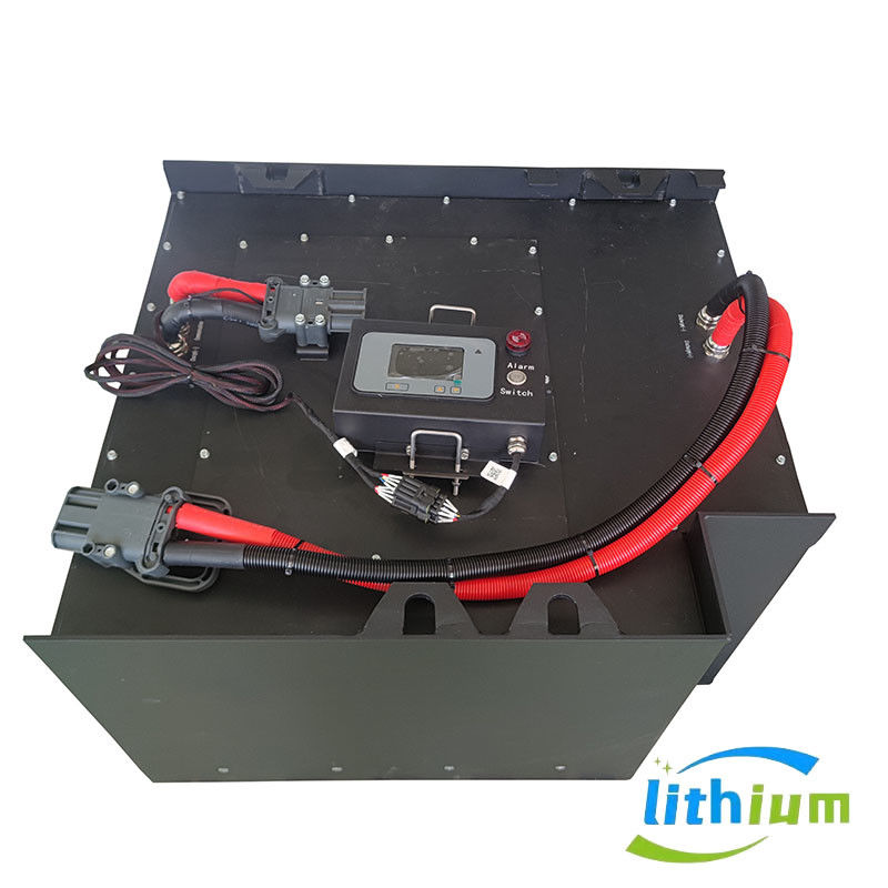 Batería de hierro de litio de montacargas de 48 V con célula LiFePO4 para automóviles eléctricos de trabajo pesado