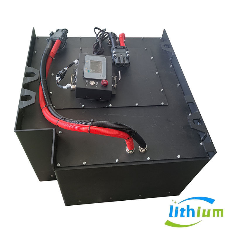 Batería de hierro de litio de montacargas de 48 V con célula LiFePO4 para automóviles eléctricos de trabajo pesado